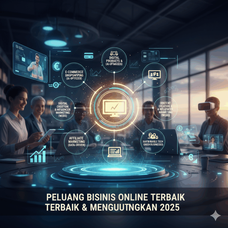Peluang Bisnis Online Terbaik yang Paling Menguntungkan 2025