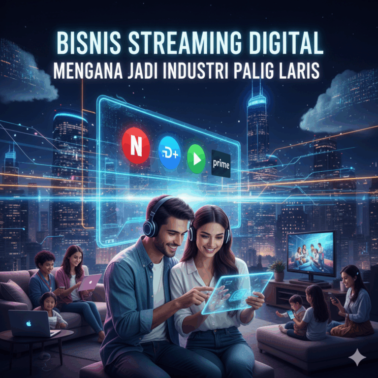 Bisnis Streaming Digital: Mengapa Jadi Industri Paling Laris