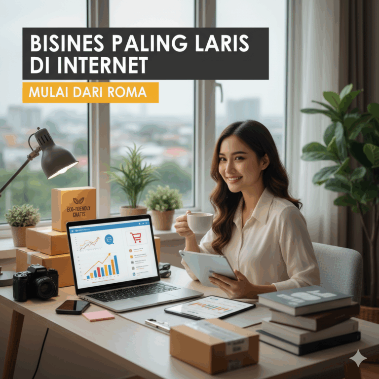Bisnis Paling Laris di Internet yang Bisa Dimulai dari Rumah